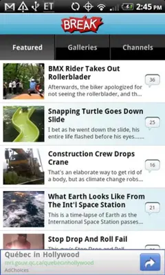 Funny Videos and Pics by Break android App screenshot 0