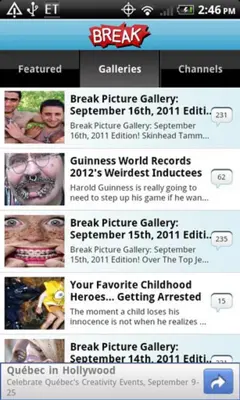 Funny Videos and Pics by Break android App screenshot 1